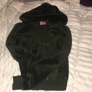 Velour zipup